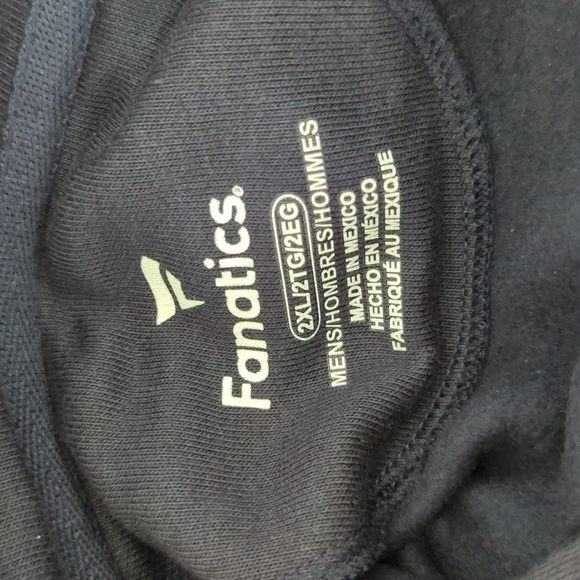 Fanatics Seattle Kraken Branded Primary Logo Pullover Hoodie Men's Navy Size 2XL - Picture 8 of 12